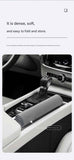3-piece Grey Coral Fleece & Suede Microfiber Cloth Double-Sided Car Wash Towel  , 5X Water Absorption, Scratch-Free & Lint-Free, 360° Stitched Edge for Car Detailing, Glass, Home Cleaning - Multi-Purpose Auto Care Cloth