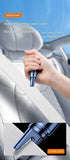 Red 2-in-1 Car Window Breaker and Seatbelt Cutter - Tungsten Steel Tip, Compact Emergency Escape Tool for Vehicle Safety, Portable Survival Hammer