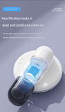 Darrahopens Appliances > Vacuum Cleaners > Vacuums White Automatic Intelligent Walking Mite Removal Robot - UV Sterilisation, High Frequency Beating, Strong Suction, Wireless Rechargeable Bed Vacuum for Mattress, Sofa, Carpet, Pet Hair