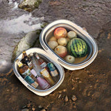Grey Foldable Collapsible Bucket - 16L Portable Space Saving Basin for Laundry Cleaning Outdoor Use