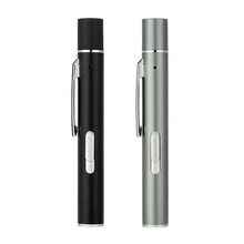 Grey and black Metal Laser Cat Toy Pen Set - 2 Piece USB Rechargeable 3-in-1 Laser Pointer with UV Light and LED Torch in Gift Tin Box
