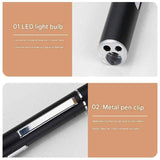 Grey and black Metal Laser Cat Toy Pen Set - 2 Piece USB Rechargeable 3-in-1 Laser Pointer with UV Light and LED Torch in Gift Tin Box