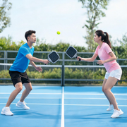 Yellow Pickleball Balls Set - 6 Piece 40 Hole Outdoor Indoor Pickleball Match Balls