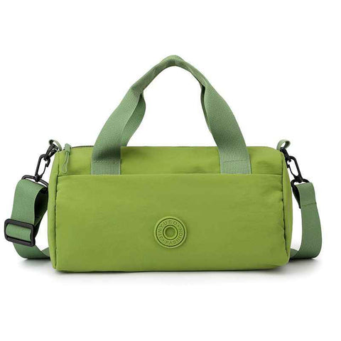 Green Lightweight Large Capacity Sports Duffel Bag - Portable Crossbody Travel Gym Handbag for Yoga Outdoor Activities