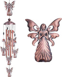 Angel Retro Metal Wind Chime - Large Hanging Bell Ornament for Balcony Garden Courtyard Decoration
