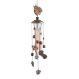 Ladybug Retro Metal Wind Chime - Large Hanging Bell Ornament for Balcony Garden Courtyard Decoration