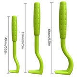 2-Pack Black Pet Tick Remover Tool Set - Small Medium Large Flea and Tick Hook Removers