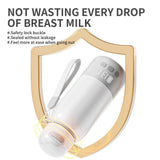 Green Portable Constant Temperature Electric Water Cup 450ml 100W Rechargeable Baby Formula Maker with 316 Stainless Steel