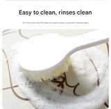 2-Piece Faucet Draining Mat Set Absorbent Sink Splash Guard Quick Dry Counter Mat 10x61cm(Milk-Loving Dog)