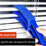 4 Pack Green Shutter and Car AC Vent Cleaner Brush with Washable Microfiber Cleaning Cloth – Reusable Window Blind Dust Remover for Air Vent, Car AC Vent, Fan & Narrow Gap
