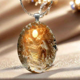 3D Nativity Scene Pendant Necklace & Keyring Set with Gift Box – Christmas Glass Cabochon & Alloy Jewellery Combo for Men and Women In Australia - Darrahopens