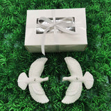 Crystal Dove and Fairy Christmas Ornament Set (20 PCS) – Elegant Peace Dove Fairy Hanging Pendant, Wedding Party Window Display Decor and Holiday Tree Accessories In Australia - Darrahopens