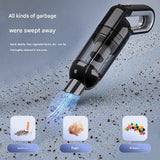 Cordless Handheld Vacuum Cleaner set -  USB Rechargeable Portable Car Vacuum with Detachable Nozzle, Lightweight Dust Buster for Car Interior, Home, Office and Pet Hair