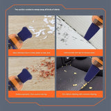 Orange and White Rocket Desktop Vacuum Cleaner - USB Rechargeable, 500mAh Battery, Two Types of Suction Nozzles, Transparent Dustbin - Compact Handheld Vacuum for Keyboard, Eraser Shavings, Desk & Car Cleaning