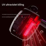 Purple Cordless Handheld Mite Removal Vacuum - UV Sanitising Light, High Suction, Auto Shut-Off Safety - Portable Cleaner for Bed, Sofa & Carpet