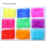 6-piece 60*60 cm(Red and Pink and Yellow and Green and Blue and Purple) Kids Magic Scarf Set -  Colourful Chiffon Dance Scarves for Performance Play, Lightweight Rainbow Juggling Scarves, Creative Movement and Party Game Props