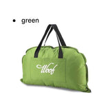 Green  S size Portable Foldable Pet Bed Mat – Waterproof Travel Dog Bed and Cat Cushion with Carry Handles, Removable Washable Cover, Plush Comfort Padding for Indoor and Outdoor Use