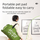 3-Piece Grey Winter Pet Outdoor Travel  Set – grey m size Reflective Dog Puffer Jacket, grey 3m Retractable Leash & grey Portable Foldable Dog Bed