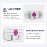 2 pack Mini Rechargeable Dehumidifier for Wardrobes, Closets and Shoe Cabinets, Reusable Moisture Absorber with Colour Indicator, Compact Anti-Mould Humidity Control Device