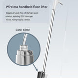 S5 Green  Cordless Electric Spin Mop with Spray Function USB Rechargeable Floor Cleaner - Dual Rotating Mop Heads, Wet and Dry Cleaning, Lightweight Home Cleaning Solution for Hard Floors