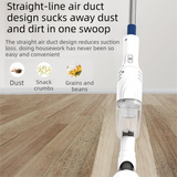 2-piece Home Cleaning  Bundle - Purple UV Mattress Mite Vacuum Cleaner & White Cordless Handheld Stick Vacuum Set, Wireless Rechargeable Home Car Pet Hair Cleaning Kit