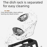 Pet Care Bundle Set – Black Adjustable Elevated Double Dog Bowl & White and Grey 2-in-1 Self-Cleaning Pet Grooming Comb, Stainless Steel Feeding Station and Deshedding Brush for Dogs & Cats