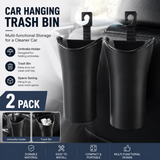 2pcs Car Umbrella Storage Bucket—a hanging storage container that is convenient to use; suitable for seatbacks or car doors, it is compact, practical, and doubles as a trash bin.