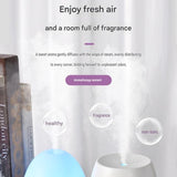 White Bud-shaped aroma diffuser 150ml Ultrasonic Aroma Diffuser Humidifier with Night Light – Essential Oil Fragrance Diffuser for Bedroom, Living Room, Office & Bathroom