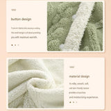Blue 90×140cm Textured bar knit pattern Sherpa Fleece and Taffeta Throw Blanket – Soft Loungewear Shawl, Warm Office & Sofa Wrap for Winter Comfort