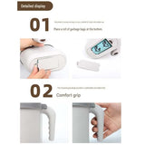 All-in-one Cat Litter Scoop Includes 4 rolls of trash bags - Detachable High-Capacity Waste Storage Bin with Garbage Bags, PP Material Cat Cleaning Tool for Efficient Litter Box Maintenance In Australia - Darrahopens