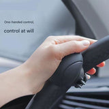 Car Steering Wheel Spinner Ball — Crafted from silicone, nylon, and metal, it features 360-degree rotation and a non-slip grip. Easy to install, it helps you steer effortlessly and navigate turns smoothly In Australia - Darrahopens