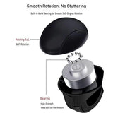 Car Steering Wheel Spinner Ball — Crafted from silicone, nylon, and metal, it features 360-degree rotation and a non-slip grip. Easy to install, it helps you steer effortlessly and navigate turns smoothly In Australia - Darrahopens