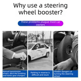 Car Steering Wheel Spinner Ball — Crafted from silicone, nylon, and metal, it features 360-degree rotation and a non-slip grip. Easy to install, it helps you steer effortlessly and navigate turns smoothly In Australia - Darrahopens