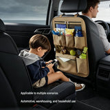Black Car Seat Back Organizer - 210D Oxford Cloth, Water-Resistant & Multi-Pocket Design - Space-Saving Storage for Cars, Camping & Home Use In Australia - Darrahopens