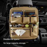 2 pcs Green Car Seat Back Organizer - 210D Oxford Cloth, Water-Resistant & Multi-Pocket Design - Space-Saving Storage for Cars, Camping & Home Use In Australia - Darrahopens
