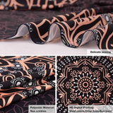 Black 150*200cm Mandala Tapestry – Wall Hanging Decor for Living Room, Bedroom, or Guest Room In Australia - Darrahopens