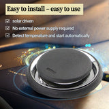 Electromagnetic Car Ice Remover - Solar Powered Molecular Interference De-icer for Windshield Frost and Snow Prevention, Compact Portable Dashboard Gadget for Winter Driving Safety In Australia - Darrahopens