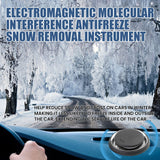 Electromagnetic Car Ice Remover - Solar Powered Molecular Interference De-icer for Windshield Frost and Snow Prevention, Compact Portable Dashboard Gadget for Winter Driving Safety In Australia - Darrahopens