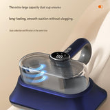 Blue Cordless UV-C Mite Remover Vacuum - 400ml Dust Cup, High-Frequency Tapping, Ergonomic Handle, Deep Cleaning for Bedding carpet Sofa Pet Hair