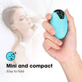 Green Portable EMS Pulse Sleep Aid Device - 15 Adjustable Levels, Dual Mode Handheld Relaxation Tool for Stress Relief and Better Sleep Quality In Australia - Darrahopens