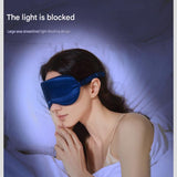 Purple Imitation Silk Sleep Eye Mask - Soft Breathable Light Blocking Design with Elastic Strap for Travel, Nap, and Night Sleep Comfort In Australia - Darrahopens