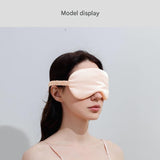 Purple Imitation Silk Sleep Eye Mask - Soft Breathable Light Blocking Design with Elastic Strap for Travel, Nap, and Night Sleep Comfort In Australia - Darrahopens