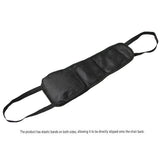 Black Universal Car Seat Side Storage Organizer - Oxford Cloth Mesh Hanging Bag with Zipper Pocket for Phone and Essentials, Slim Fit Auto Interior Tidy