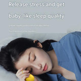 Green Portable Handheld Sleep Aid Device - CES Microcurrent Relaxation Tool with 5 Intensity Levels, USB-C Rechargeable ABS Shell for Stress Relief and Bedtime Routine