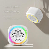 Lightweight and portable White Noise Sleep Machine with Night Light - 26 Soothing Sounds, 7-Color LED, Timer & USB-C Charging for Adults