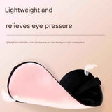 Grey Spandex Sleep Eye Mask - 360 Degree Blackout, Zero Pressure Fit, Adjustable Strap, Includes Storage Bag and Earplugs for Travel and Napping In Australia - Darrahopens