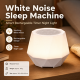 White Noise Sleep Aid Night Light - 7 Colour RGB Mood Lamp with Timer, Portable Bedside Table Lamp for Bedroom and Relaxation In Australia - Darrahopens
