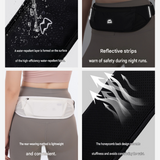Dry and Breathable Sports combination-Blue Running Waist Belt and Blue 152*76cm and 80*40cm Microfiber Sports Towel Set - Waterproof Nylon Belt with Reflective Strips, Quick Dry Gym Towels for Fitness Running Swimming In Australia - Darrahopens