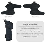L  Size Dog Knee Brace and Leg Support Sleeve - Protective Wrap, Lightweight Anti Licking Cover for Walking and Supervised Daily Pet Care