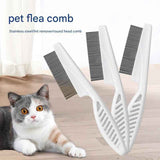 Siamese Cat Complete Cat Care Set - One-Touch Deshedding Brush, Stainless Steel Nail Clipper & Fur Collection Locket